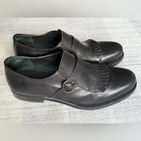 Ferragamo black monk strap 11 - Picture 6 of 9